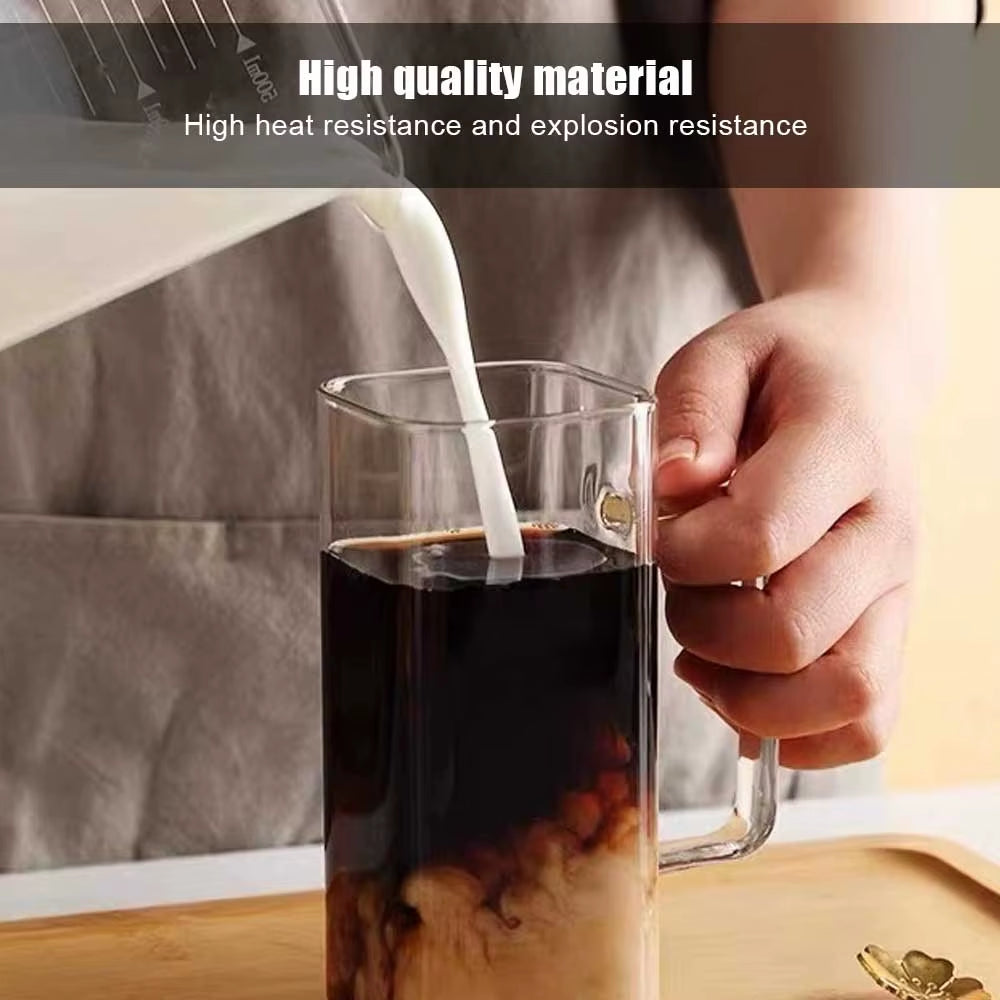 Square Glass Cup