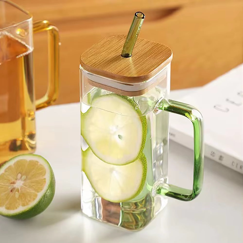 Square Glass Cup