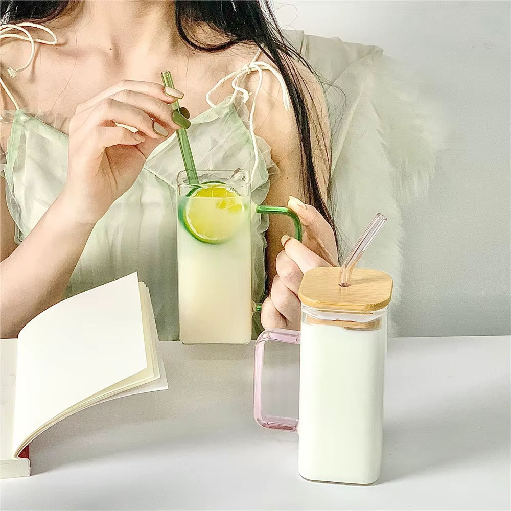 Square Glass Cup