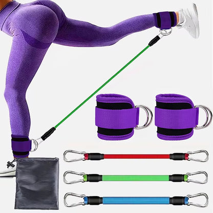 Resistance Band Set Ankle Straps 