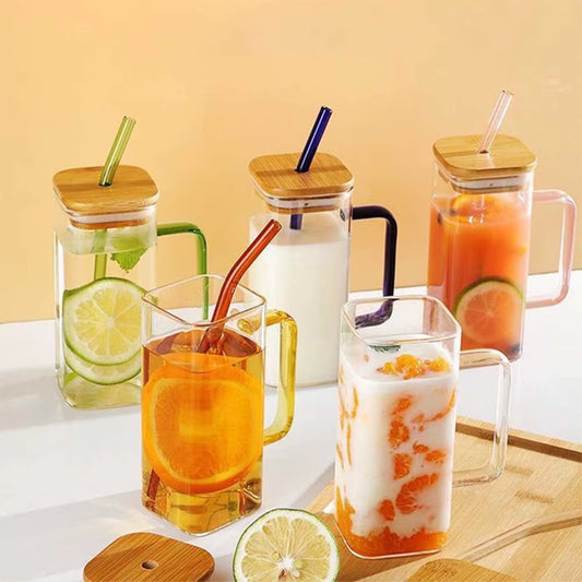 Square Glass Cup