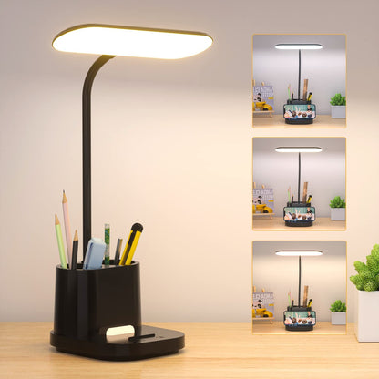 Small Desk Lamps with Pen Holder