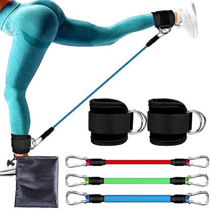 Resistance Band Set Ankle Straps 