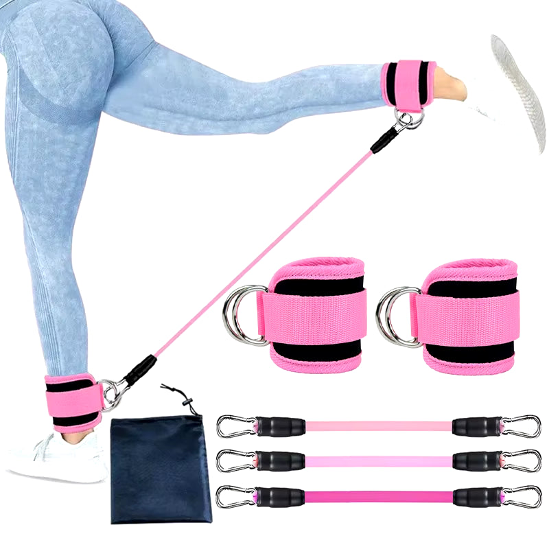 Resistance Band Set Ankle Straps 